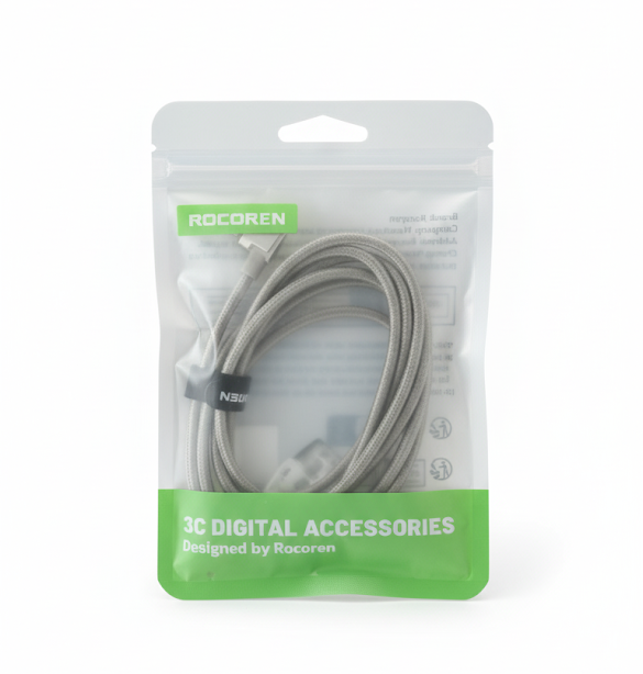 كيبل شحن ونقل بيانات ROCOREN – USB Type-C